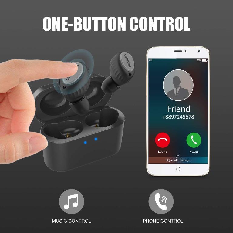 Letscom true wireless earbuds best sale