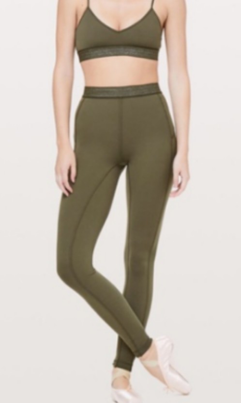 Lululemon principal dancer outlet golden lining tight