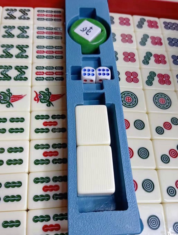 Mahjong Set Ivory Jumbo