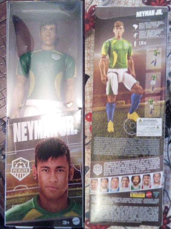 Neymar JR Figurine Articulé 27 cm Série Fc Elite Foot Jeux Football Jouet Mattel 