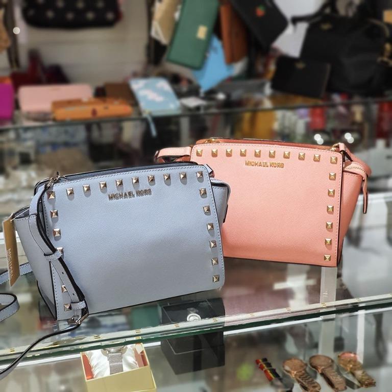 Michael kors selma stud mini hot sale