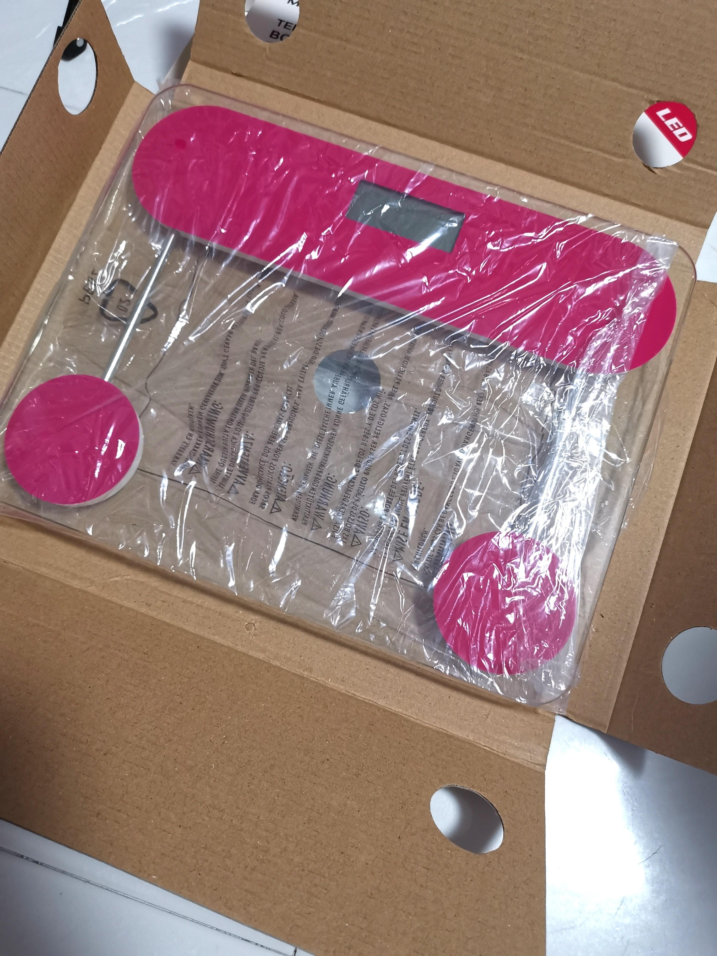 Miniso LED Tempered Glass Body Weight Scale, Everything Else on Carousell