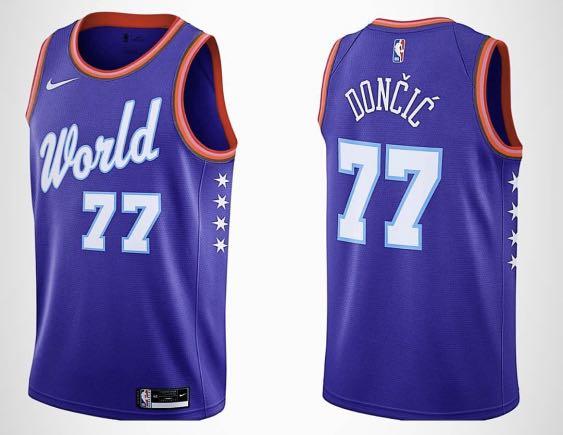 doncic world jersey