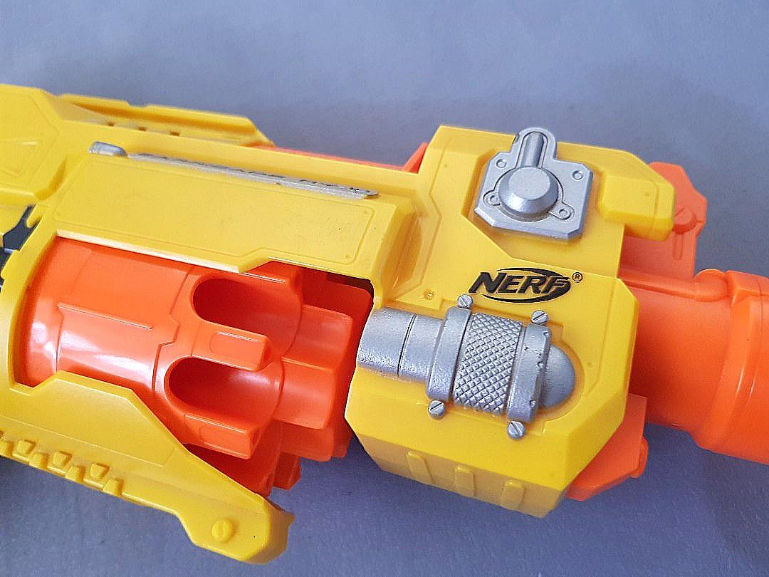 NERF Electronic Revolver, Hobbies & Toys, Toys & Games on Carousell