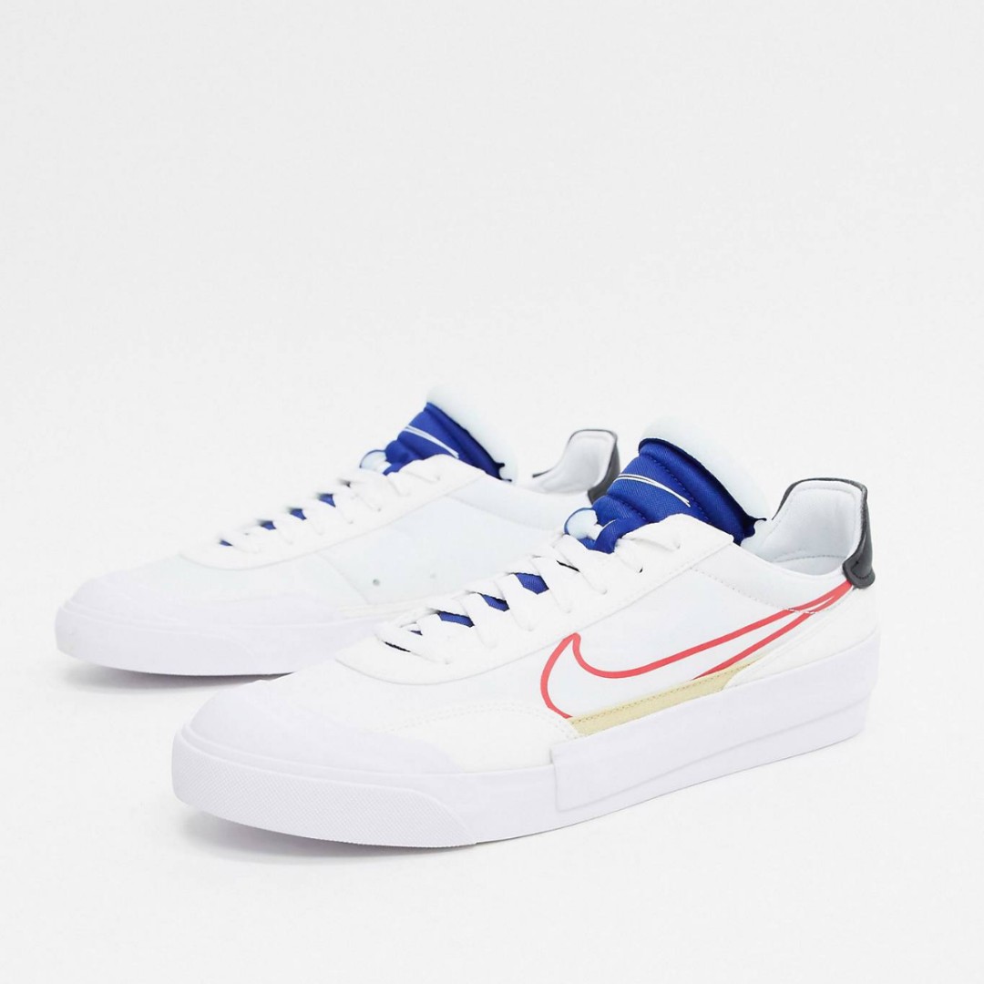 white red and blue nike