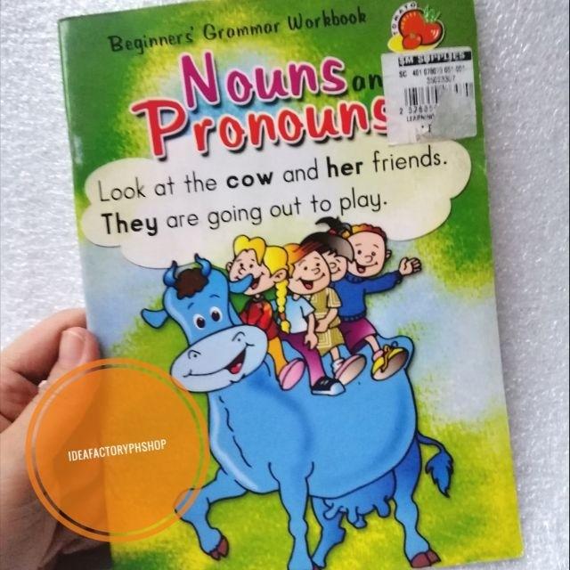Nouns and Pronouns Workbook Worksheet Preschool Activity, Hobbies ...