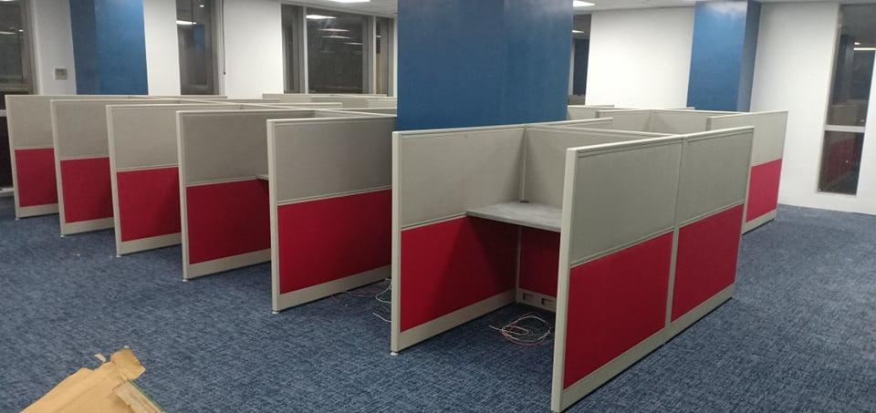 Office Partition Cubicles/Divider/Reception Tables Furniture, Furniture ...