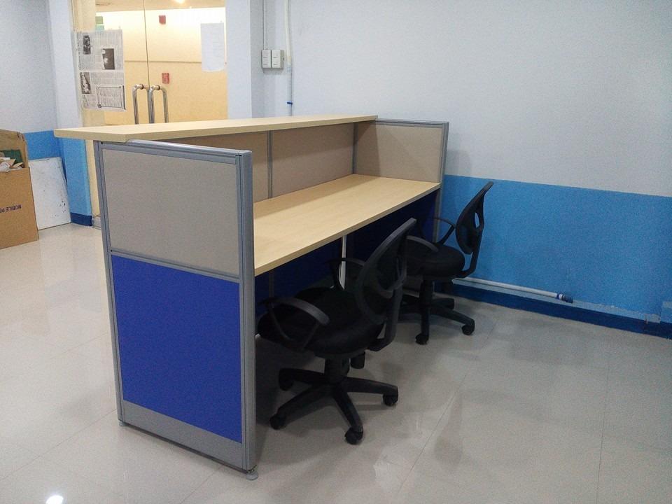 Partition Office Cubicles/Divider/Reception Table Furniture, Furniture ...