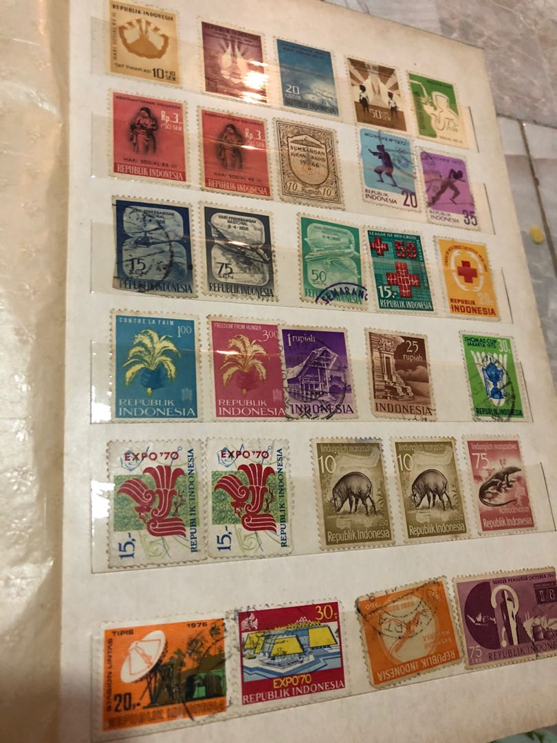 Perangko kuno kolektor perangko th 1700an, Antik, Filateli di Carousell