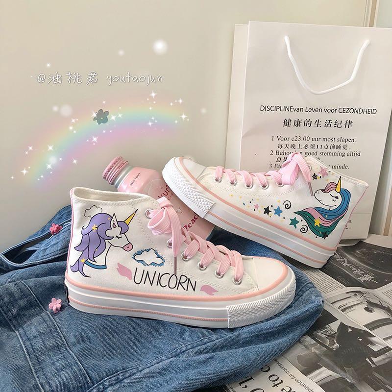 unicorn rubber shoes