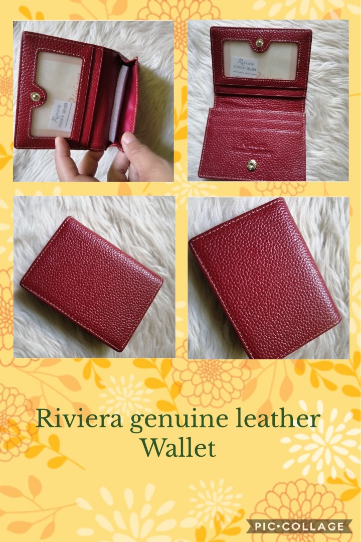 riviera leather wallet
