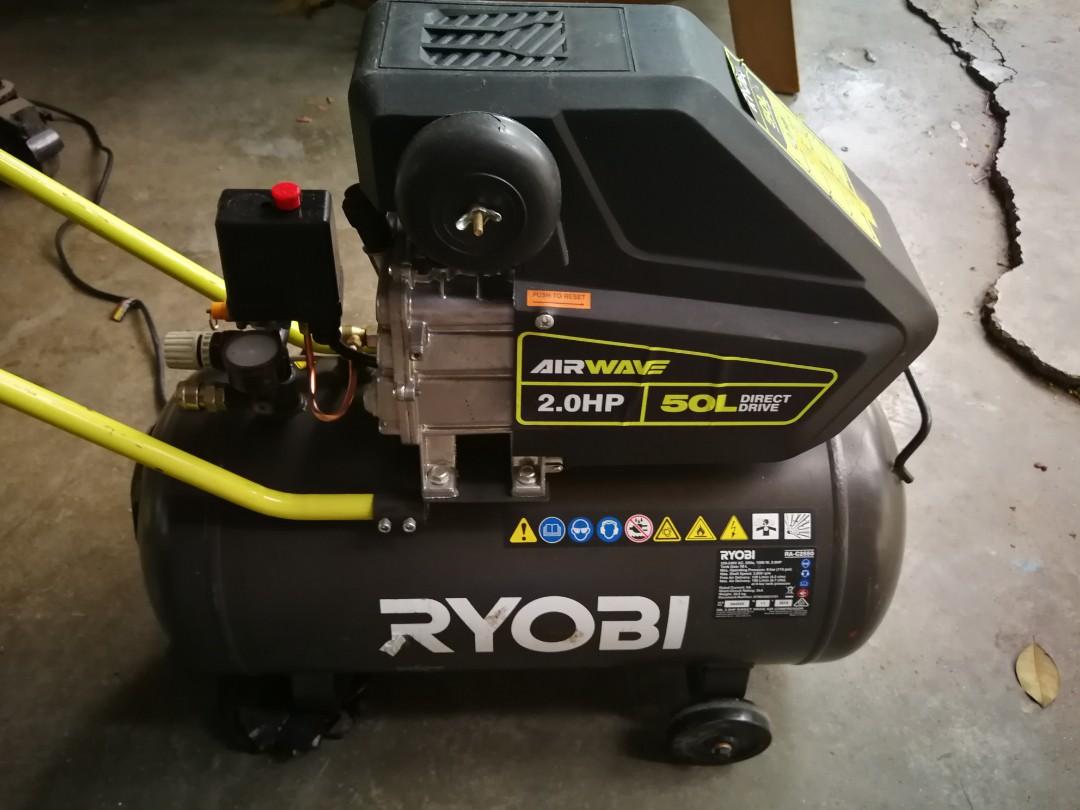 Ryobi air compressor, Furniture & Home Living, Cleaning & Homecare