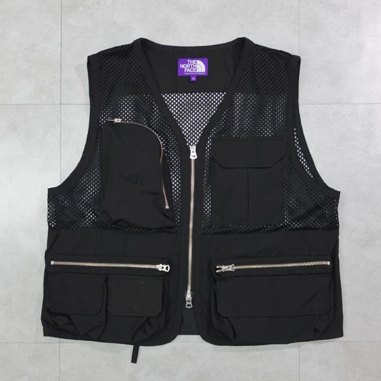 the north face purple label mesh angler vest