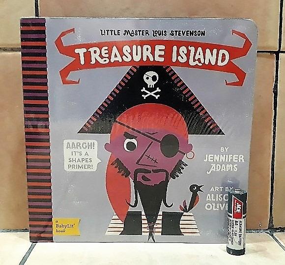 Treasure Island: Little Master Stevenson: A BabyLit Shape Primer Board Book (Category: Children's Books) located in Quezon City. Submitted by charliebrown_olx (Listing ID 276246799, Image 1). Description: BabyLit® is a fashionable way to introduce your toddler to the world of classic literature. These books are a must for every savvy parent’s nursery library. Board book: 22 pages Publisher: Gibbs Smith (2015) Classification: Pre-owned Condition: 