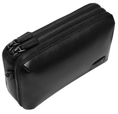 Tumi alpha triple store zip clutch