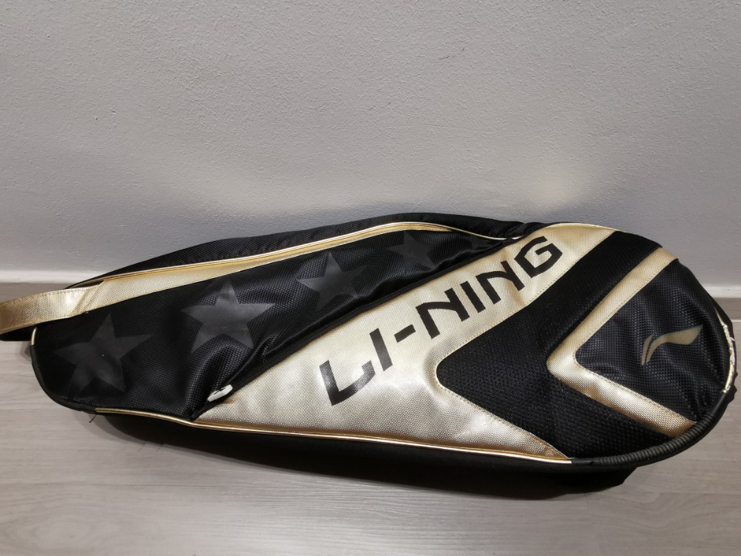 *USED* LINING Badminton/Racket Bag, Sports Equipment, Sports & Games