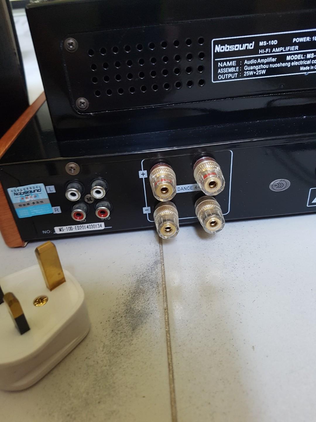 Vacuum tube integrated Amp + bookshelf speakers+10.1" tablet