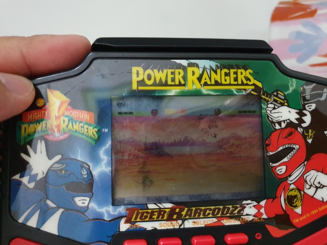 Vintage Power ranger handheld game, Video Gaming, Video Game Consoles ...