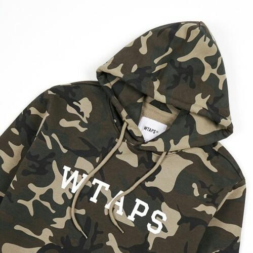 wtaps camo hoodie