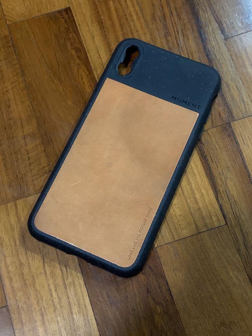 Moment Photo Case for The iPhone Xs Max Black Speckle