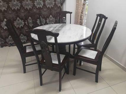 Marble Table Top Home Furniture Carousell Malaysia