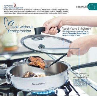 TUPPERCHEF INSPIRE 
COOKWARE COLLECTION