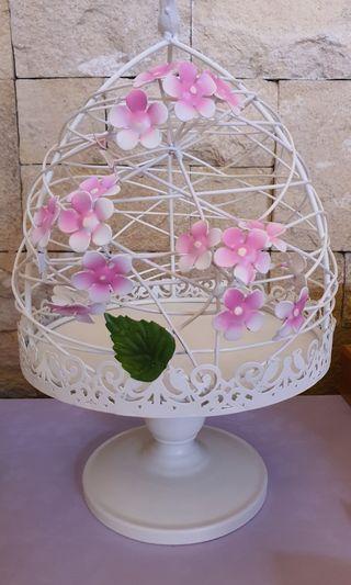 Metal Cake Stand with Cage Cover Cebu