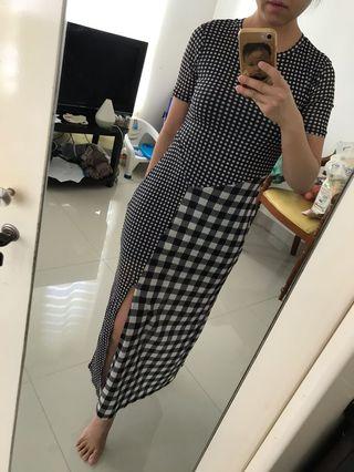Gingham TOPSHOP dress