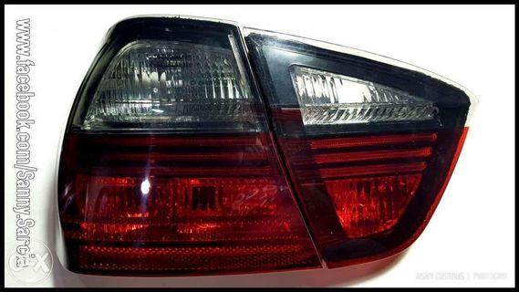 E90 LCi black line tail lamp taillight light smoke red error free