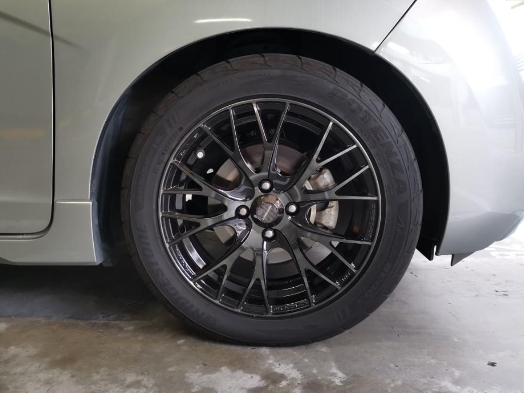 1 mth old] Original WedsSport SA20R 16inch rims, 4x100, 16