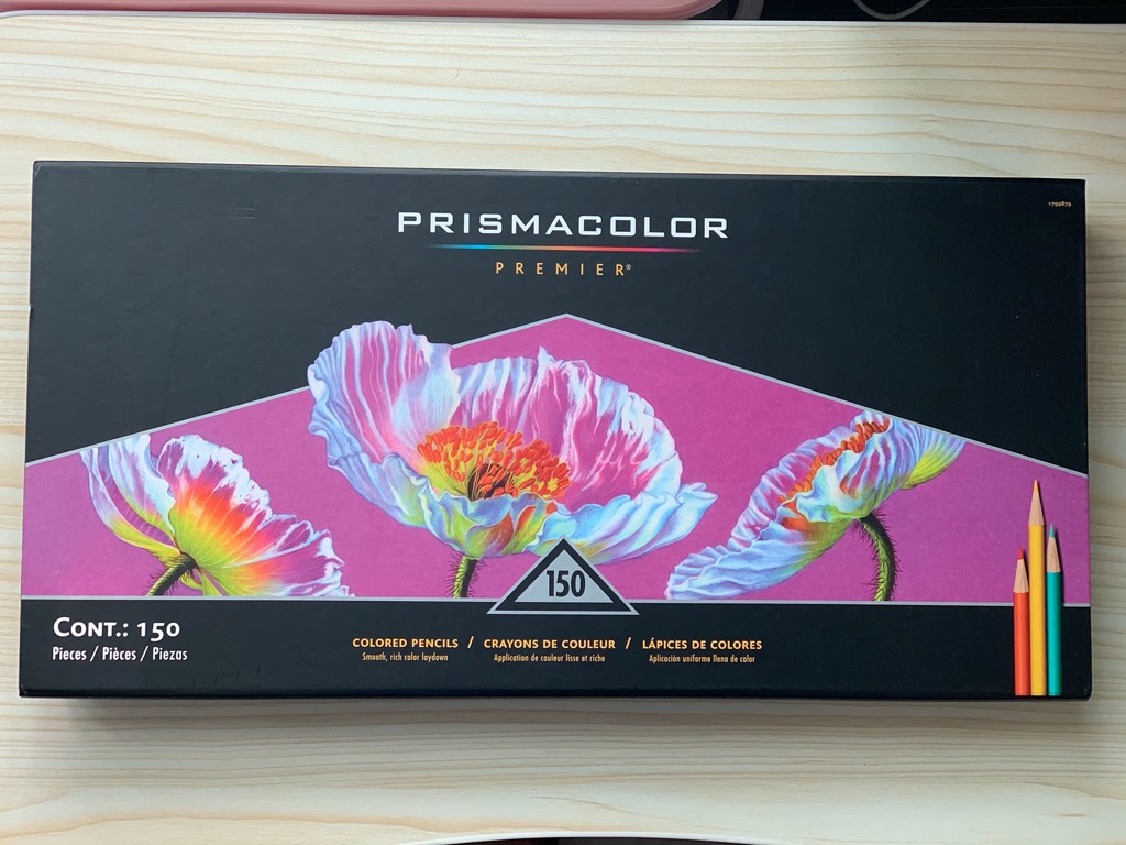 二手】美國Prismacolor 霹靂馬頂級油性色鉛筆150色/盒裝（缺少一色）+