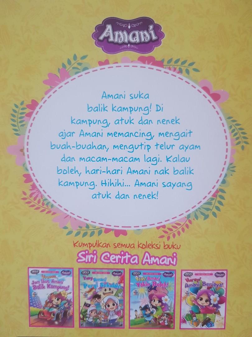 Ana Muslim Jom Ikut Amani Balik Kampung Siri Cerita Amani Hobbies Toys Books Magazines Fiction Non Fiction On Carousell