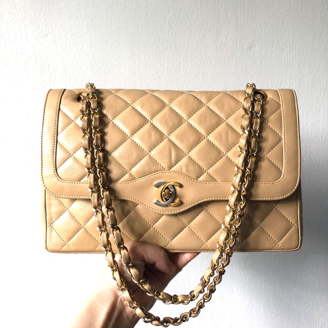 Chanel Classic Jumbo Double Flap Bag in Brown — UFO No More