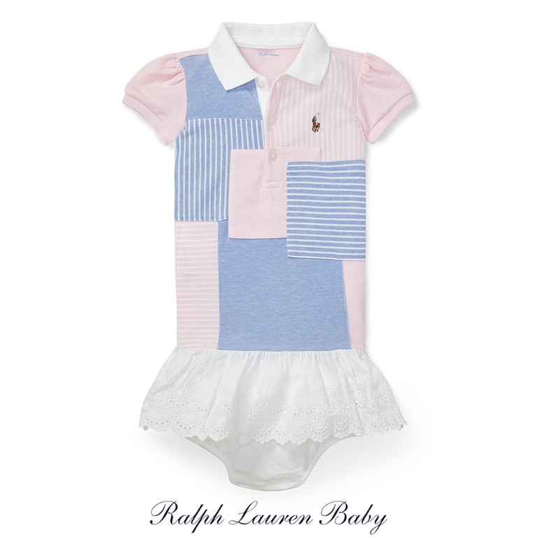 ralph lauren baby girl pink dress