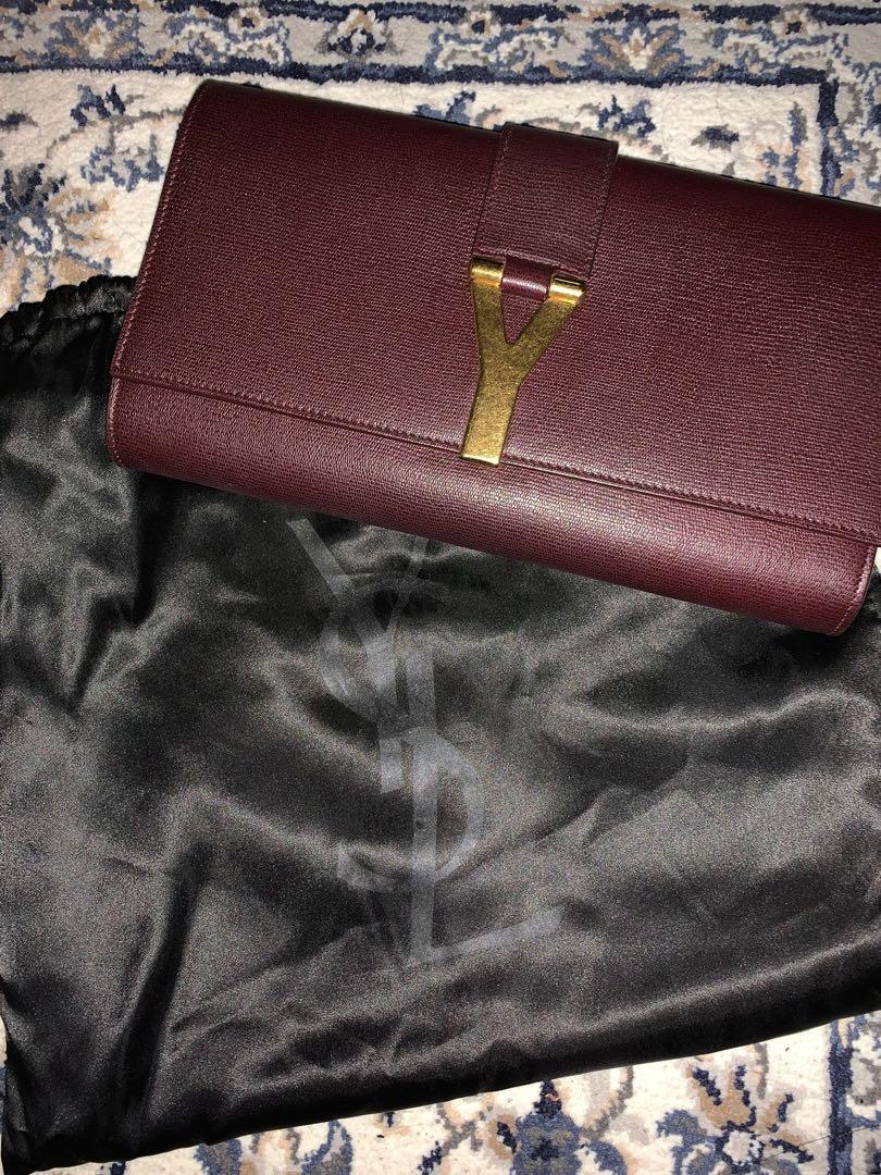 ysl classic clutch