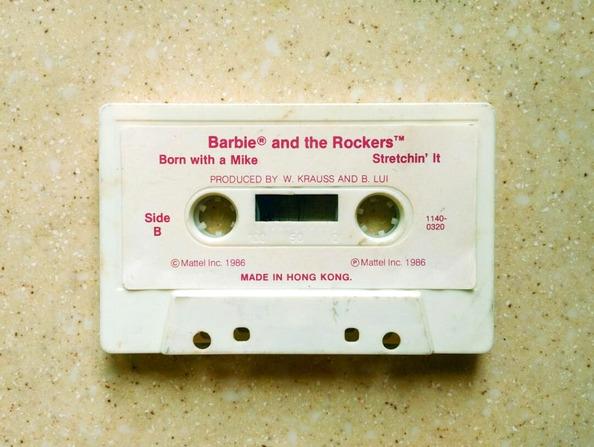 Sept 2023 still Available Barbie And The Rockers Cassette Tape 1986 Mattel Barbie Doll Vintage Theme song Carousell