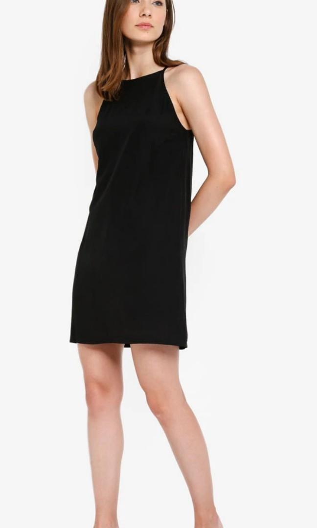 High neck online cami dress