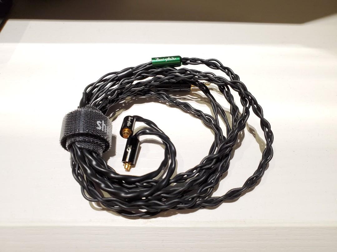 Beat Audio Emerald MMCX 2.5mm balance 4 wire 耳機升級線, 音響器材 