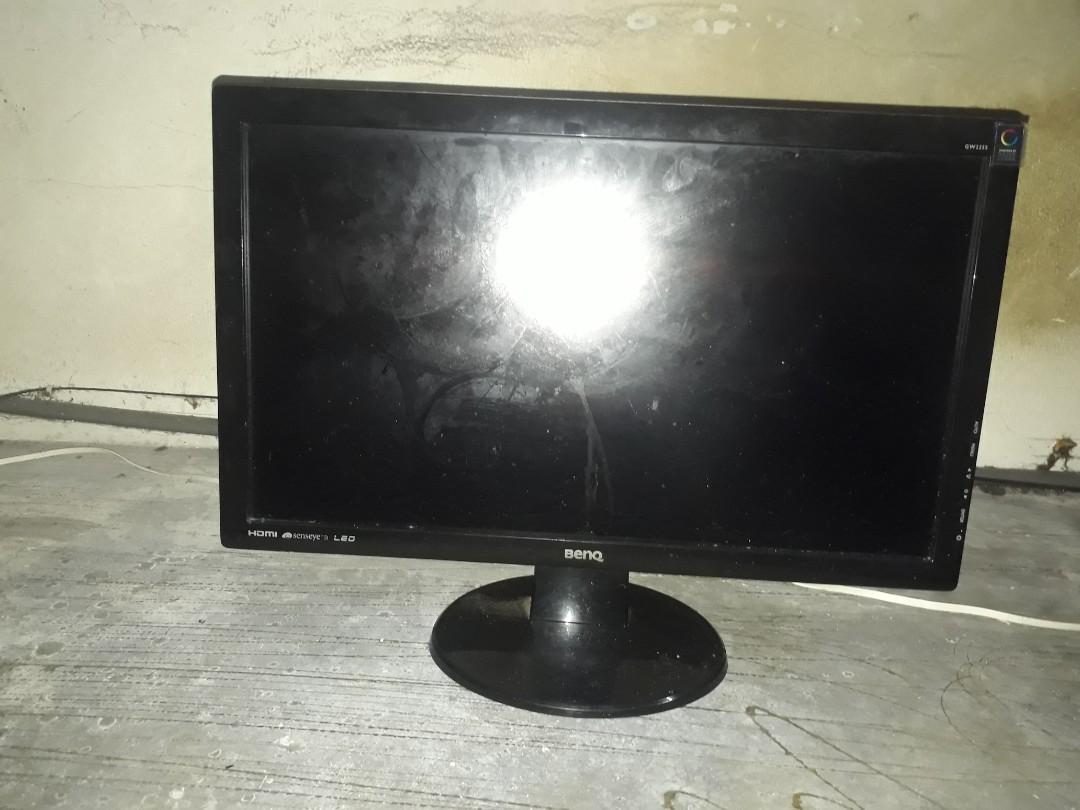 Benq monitor 22inch, Computers & Tech, Parts & Accessories, Computer ...