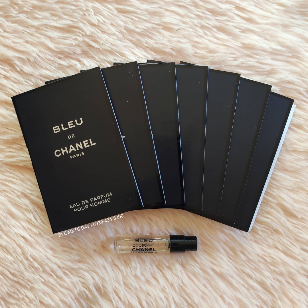 Bleu de Chanel EDP 1.5ml Sample Vial, Beauty & Personal Care