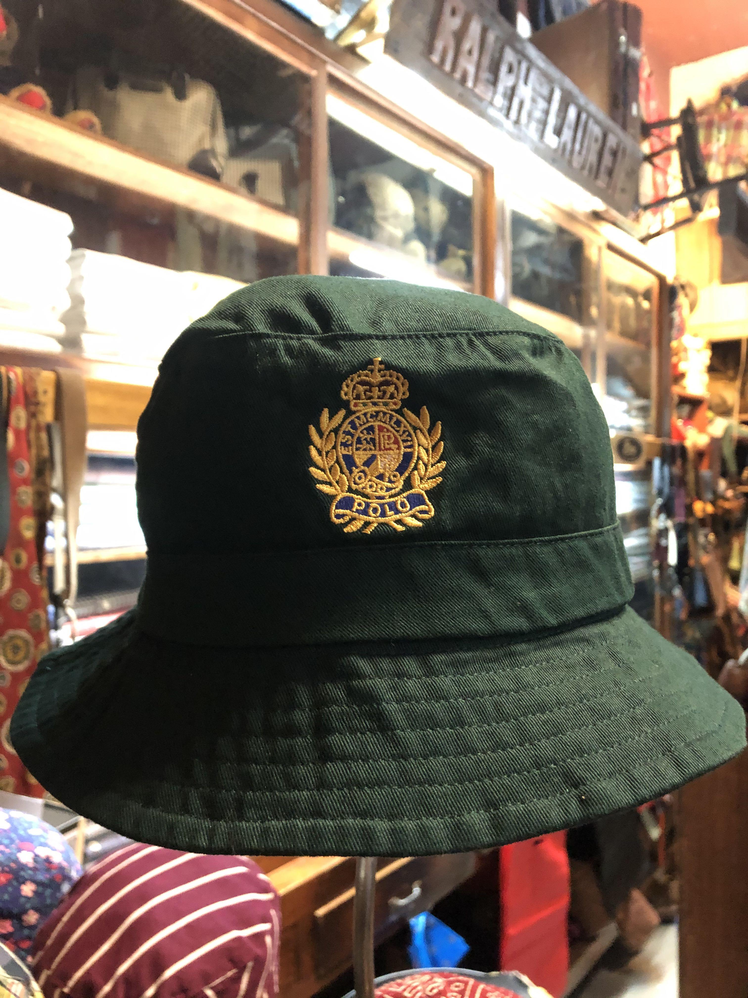 Polo crest hat hot sale