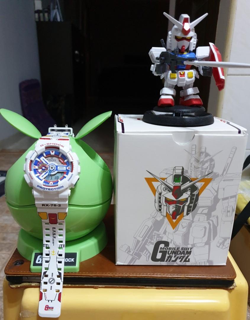 Casio Gundam 40th anniversary limited edition. Luxury Watches on Carousell