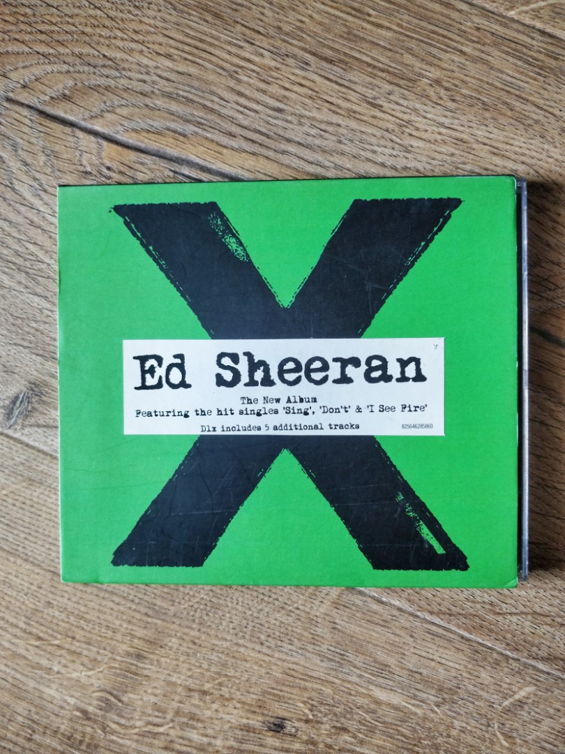 Cd Ed Sheeran X Deluxe Edition On Carousell