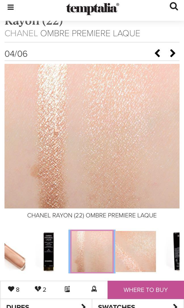 Chanel Ombre Premiere Laques Reviews & Swatches
