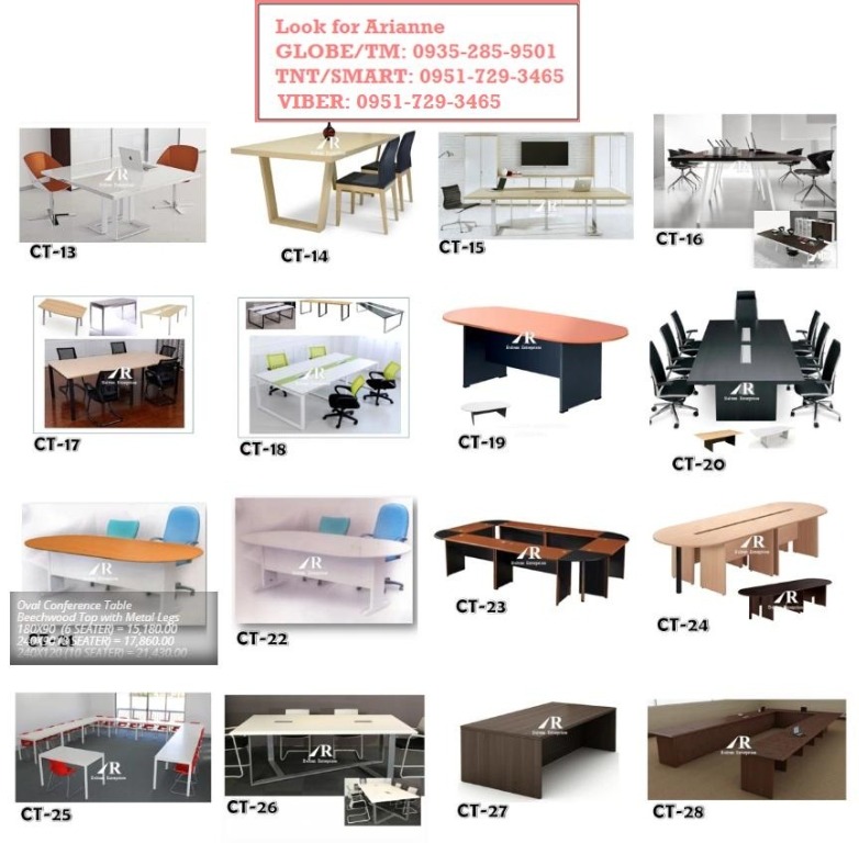 Conference Table Office Furniture & Partition Supply, Furniture