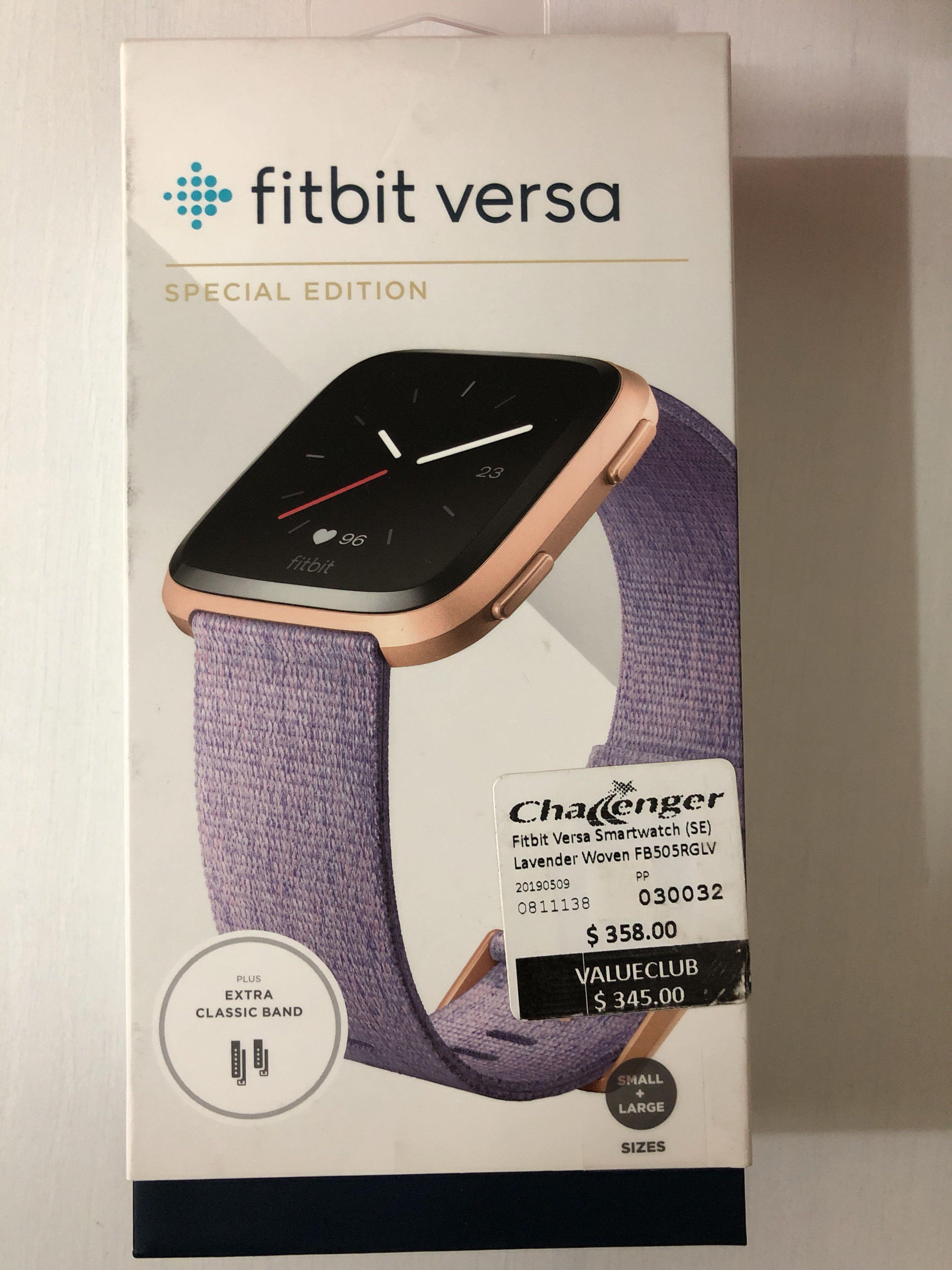 fitbit versa 2 lavender