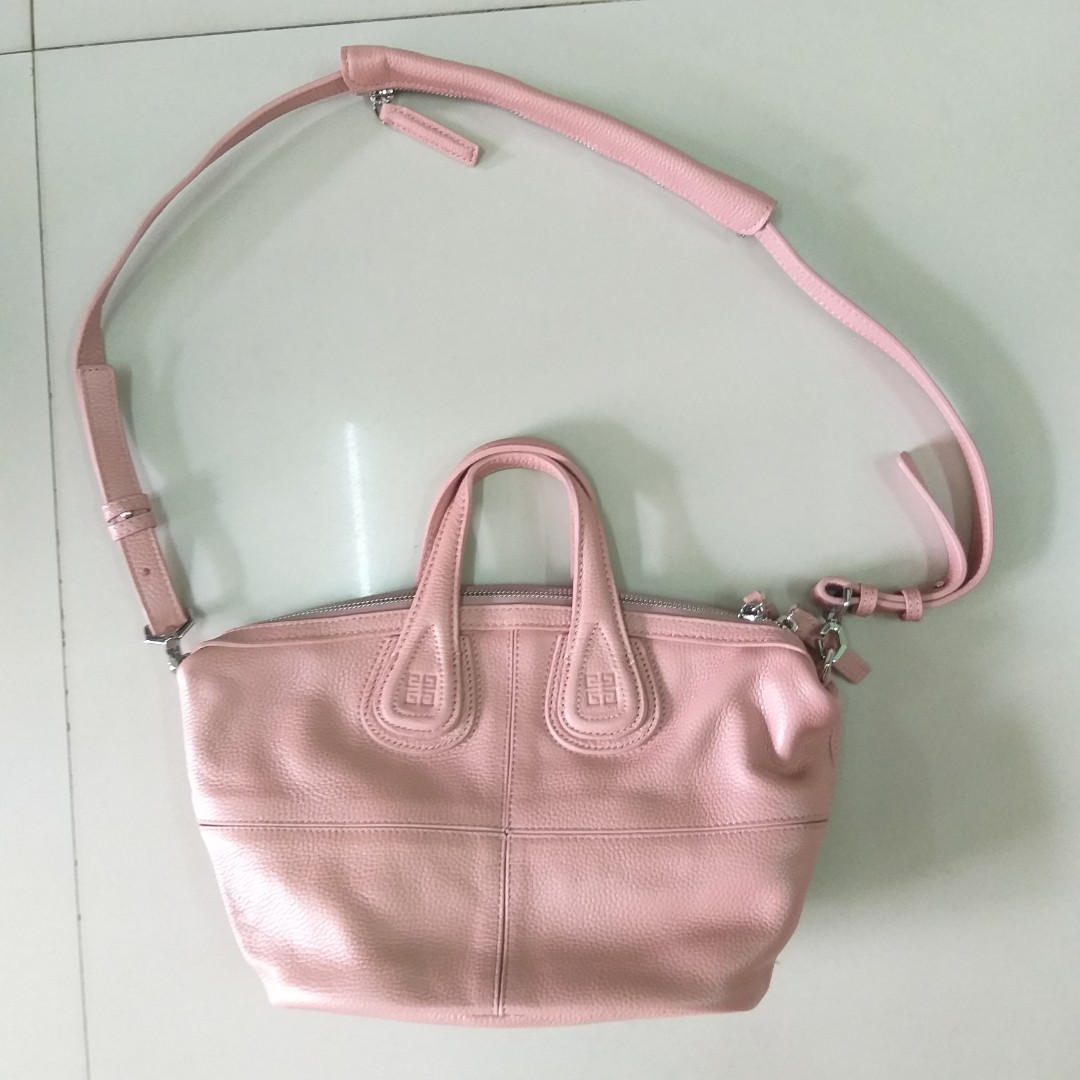 GIVENCHY NIGHTINGALE PINK LEATHER SMALL 