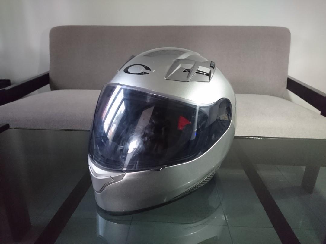 Helm Cargloss New Sport One Silver 