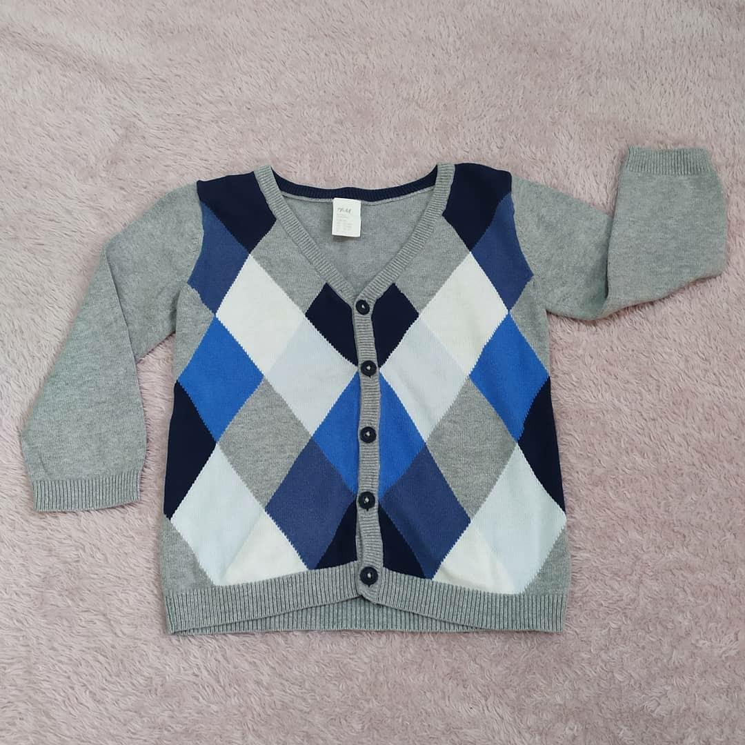 H M Knit Jacket For Baby Boy Babies Kids Boys Apparel 1 To 3