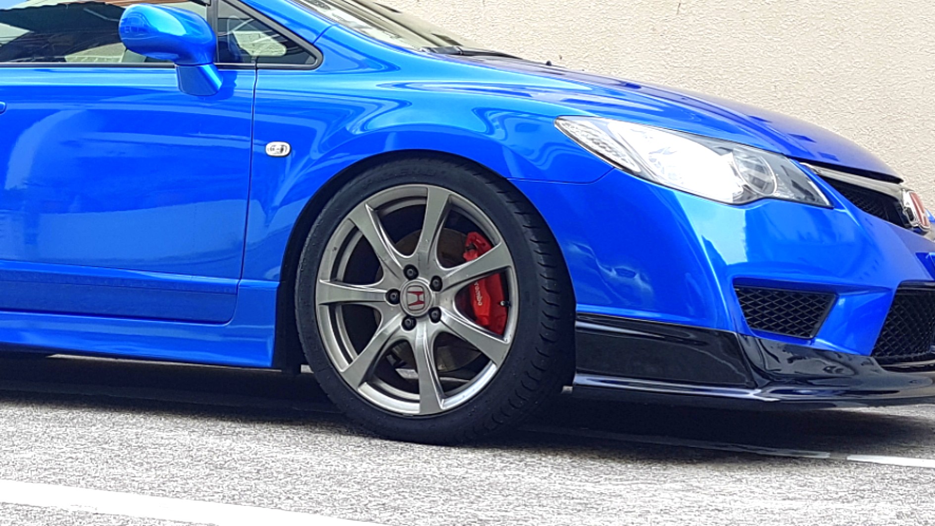 Honda Civic FD2 Type R Rim 18 x7.5J ET60, Car Accessories, Tyres & Rims
